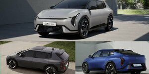 Kia EV4: Optik von Limousine und Schrägheckversion vorgestellt