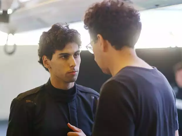 Gabriel Bortoleto, Mattia Binotto Titel-Bild zur News: Gabriel Bortoleto, Mattia Binotto