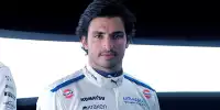 Bild zum Inhalt: Carlos Sainz: Ich sehe in Williams-Blau viel schlanker aus!
