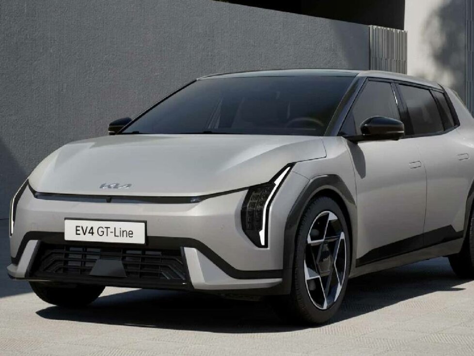 Kia EV4 Schrägheckversion als GT-Line