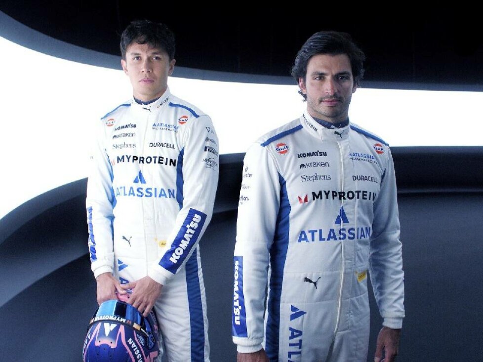 Alex Albon und Carlos Sainz