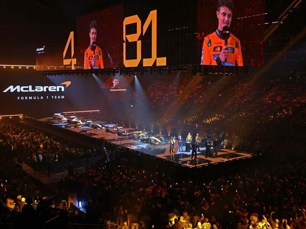 Szene aus der Formel-1-Show in London 2025