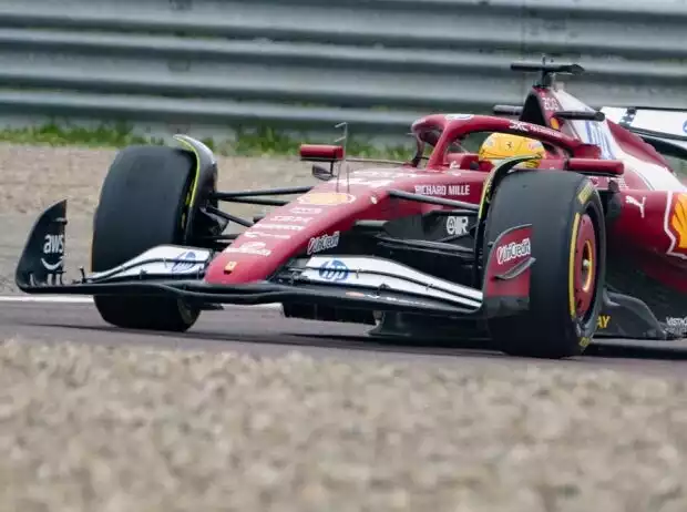 Lewis Hamilton beim Shakedown mit dem Ferrari SF-25 für 2025 in Fiorano Titel-Bild zur News: Lewis Hamilton beim Shakedown mit dem Ferrari SF-25 für 2025 in Fiorano