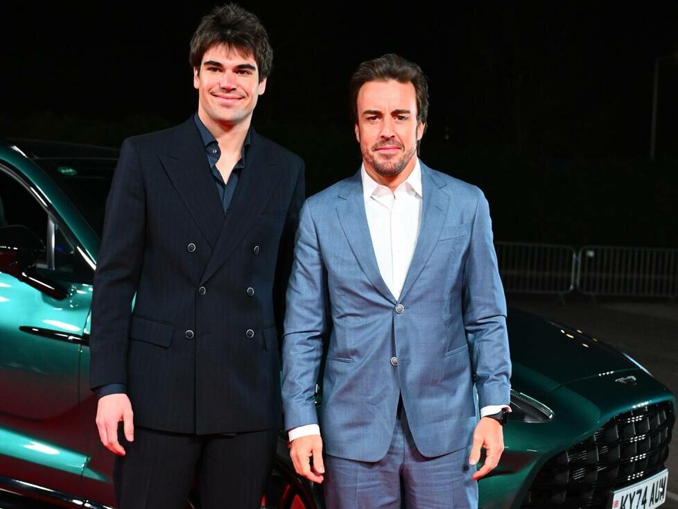 Lance Stroll Fernando Alonso