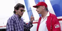 Ayrton Senna und Niki Lauda