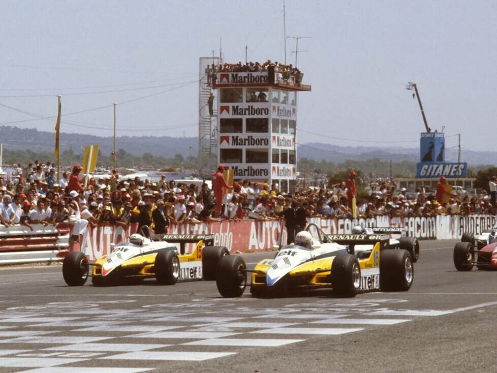 Rene Arnoux Alain Prost