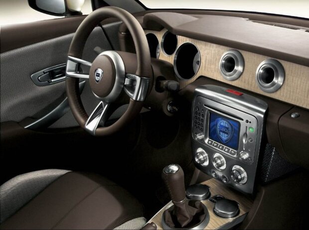 Innenraum des Lancia Fulvia (2003) Innenraum des Lancia Fulvia (2003)