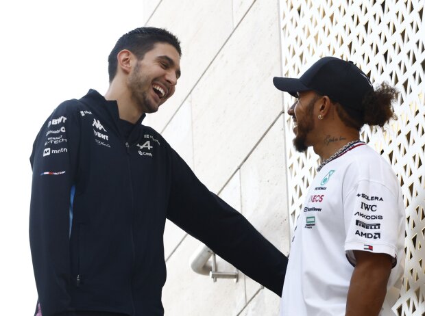 Gemeinsame Vergangenheit: Ocon und Hamilton verstehen sich traditionell gut Gemeinsame Vergangenheit: Ocon und Hamilton verstehen sich traditionell gut
