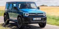 Mercedes Junior-G-Klasse im Rendering von Motor1.com