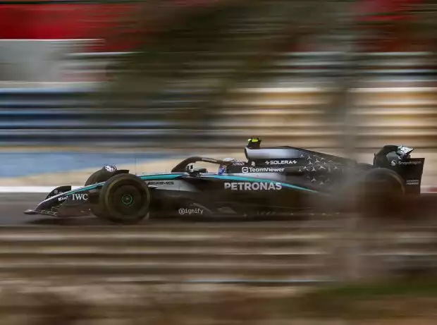 Andrea Kimi Antonelli (Mercedes W16) beim Formel-1-Test in Bahrain 2025 Titel-Bild zur News: Andrea Kimi Antonelli (Mercedes W16) beim Formel-1-Test in Bahrain 2025