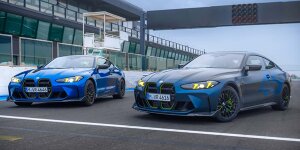 BMW feiert den 46. Geburtstag von Valentino Rossi mit zwei BMW M4 CS