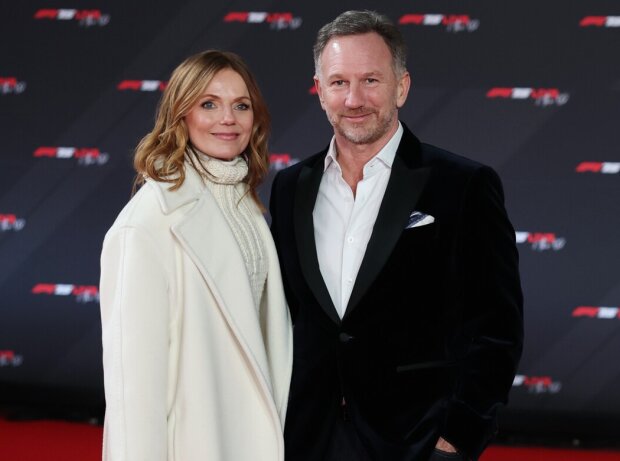 Auch Geri Halliwell konnte Horner in London nicht gegen die Buhrufe schützen Auch Geri Halliwell konnte Horner in London nicht gegen die Buhrufe schützen