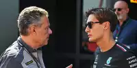 Mario Isola und George Russell