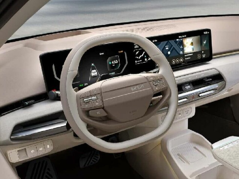 Cockpit des Kia EV4
