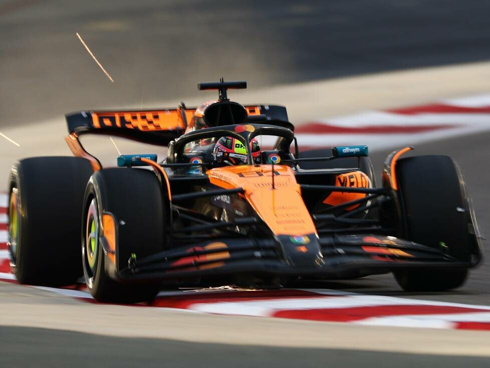 Oscar Piastri beim Formel-1-Test in Bahrain 2025