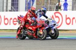 Marc Marquez (Ducati) und Alex Marquez (Gresini) 