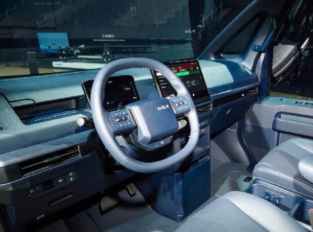 Cockpit des Kia PV5 Cockpit des Kia PV5