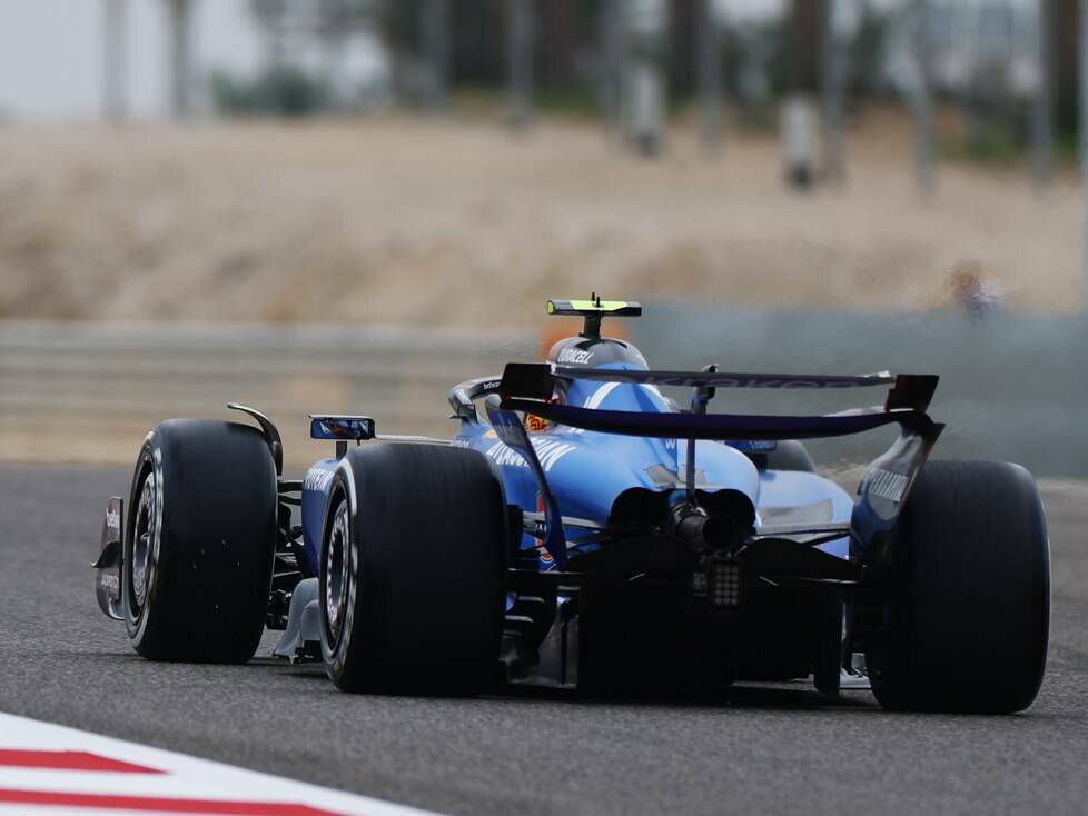 Carlos Sainz (Williams) bei den Testfahren in Bahrain 2025