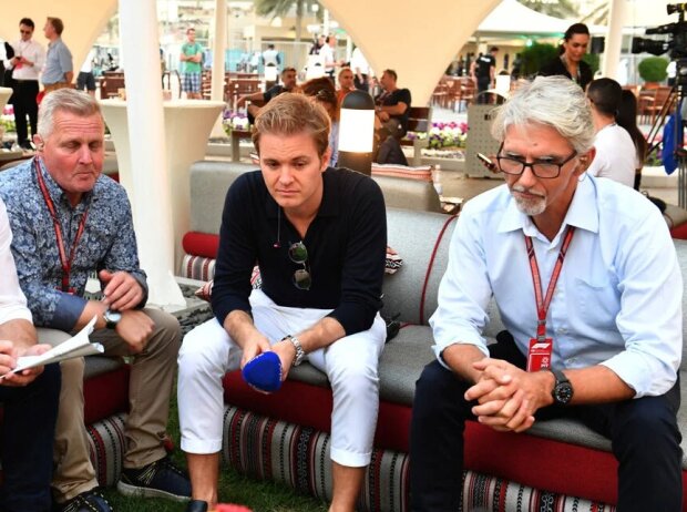 Johnny Herbert und Damon Hill mussten bei Sky gehen, Nico Rosberg ist noch da Johnny Herbert und Damon Hill mussten bei Sky gehen, Nico Rosberg ist noch da