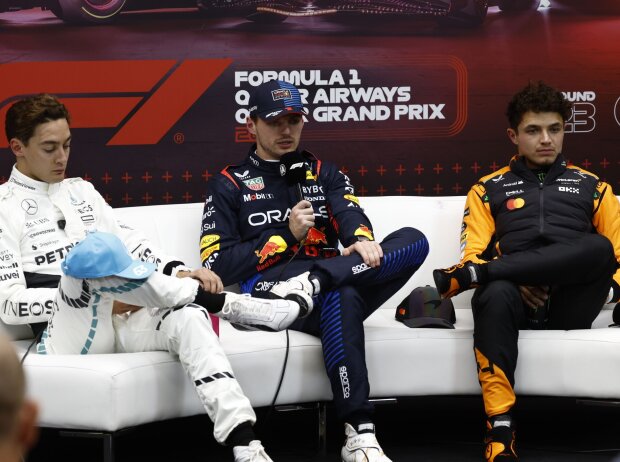 Hill rät Russell und Norris sich gegen Verstappen lieber warm anzuziehen Hill rät Russell und Norris sich gegen Verstappen lieber warm anzuziehen