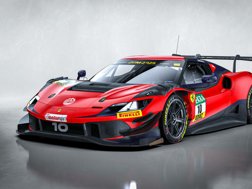 Ben Green wird in der DTM 2025 einen roten Ferrari fahren