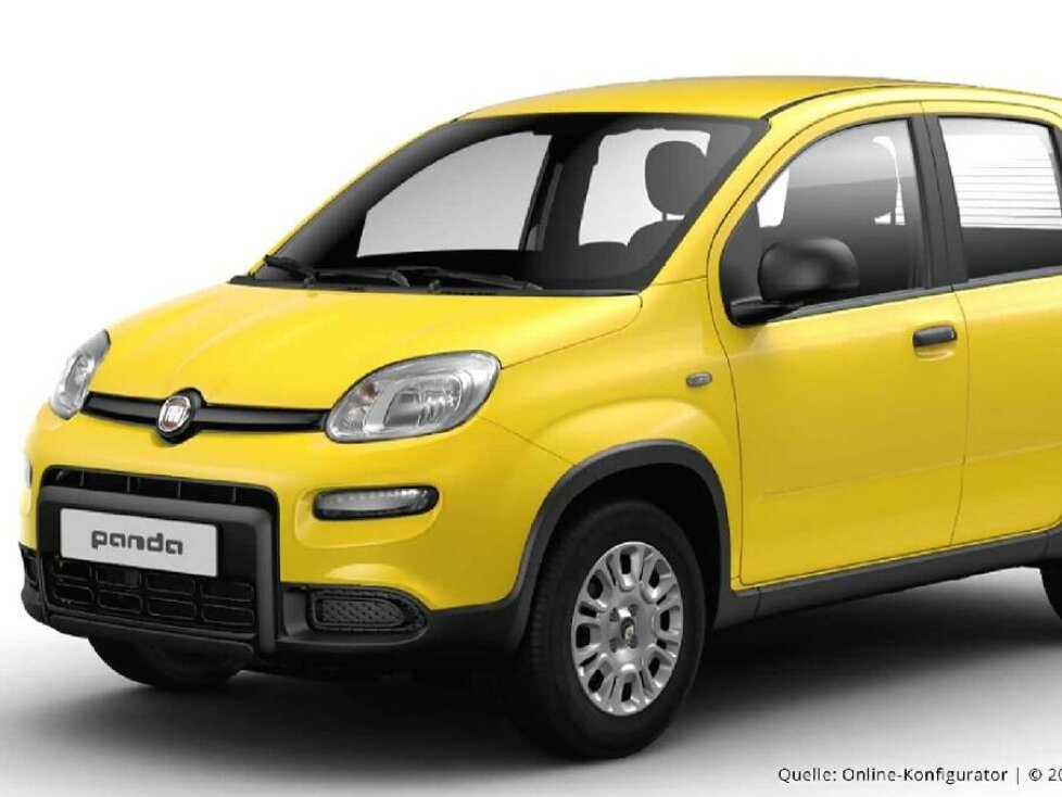 Fiat Panda, die Grundausstattung