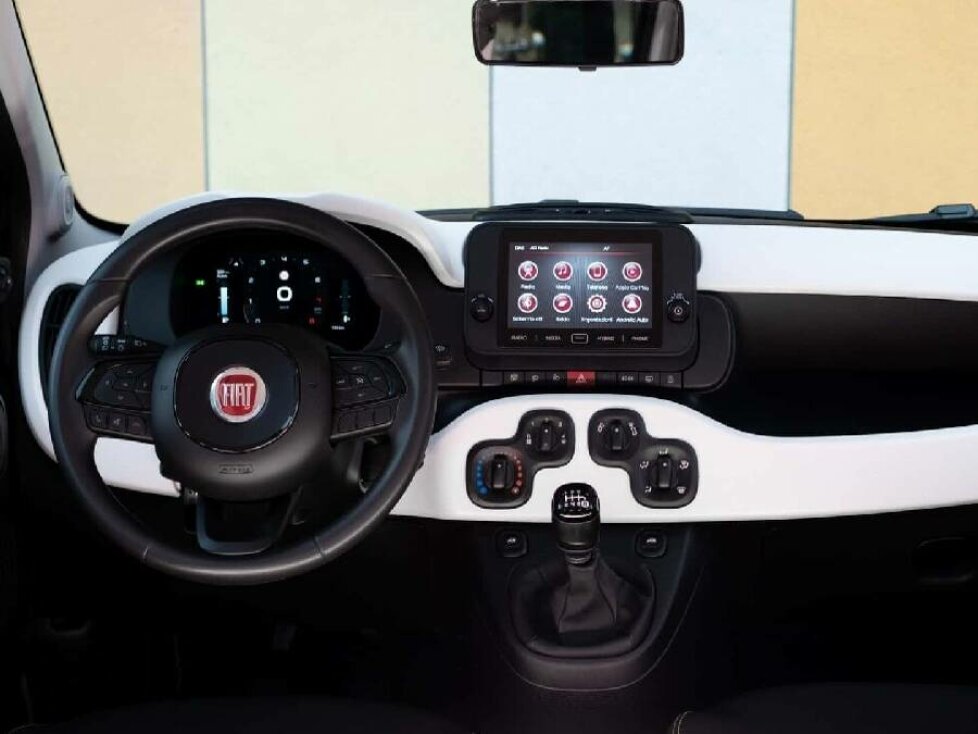 Fiat Panda, der Innenraum der Pandina-Ausstattung
