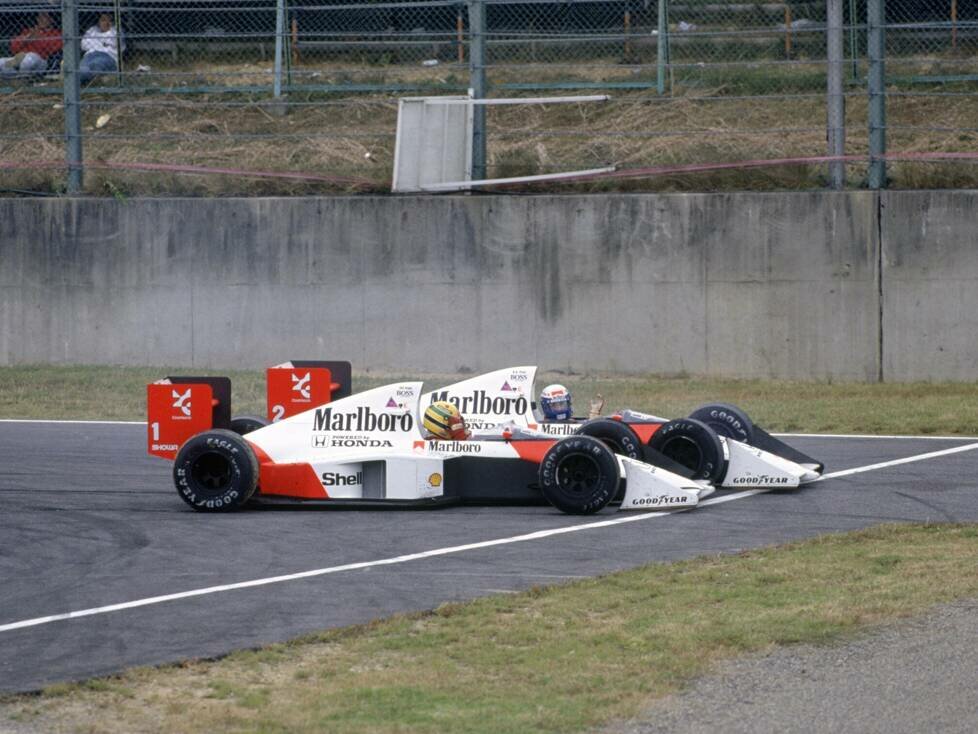 Alain Prost, Ayrton Senna