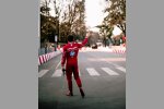 Charles Leclerc bei einem Ferrari-Event in Mailand