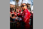 Lewis Hamilton bei einem Ferrari-Event in Mailand