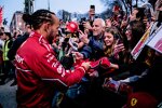 Lewis Hamilton bei einem Ferrari-Event in Mailand