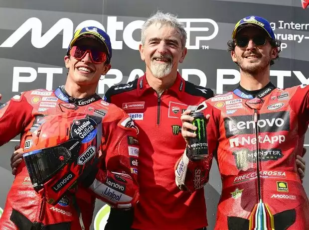 Marc Marquez, Francesco Bagnaia Titel-Bild zur News: Marc Marquez, Francesco Bagnaia