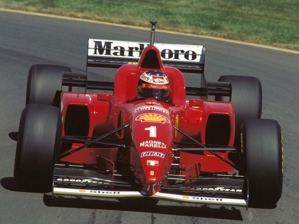 Michael Schumacher im Ferrari F310 beim Formel-1-Auftakt 1996 in Melbourne