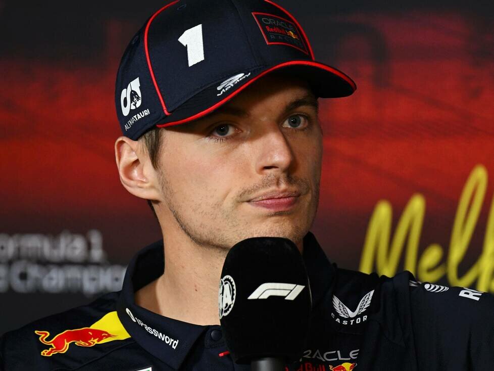 Max Verstappen (Red Bull) vor dem Formel-1-Rennen in Australien