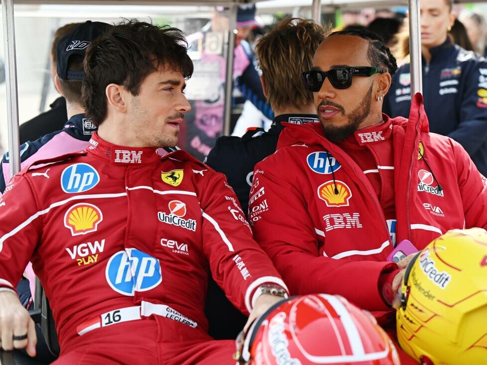 Charles Leclerc, Lewis Hamilton