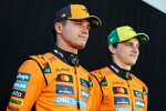 Lando Norris (McLaren) und Oscar Piastri (McLaren) 