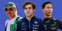 Valtteri Bottas, Franco Colapinto und Ryo Hirakawa als Formel-1-Ersatzfahrer 2025 (Fotomontage)