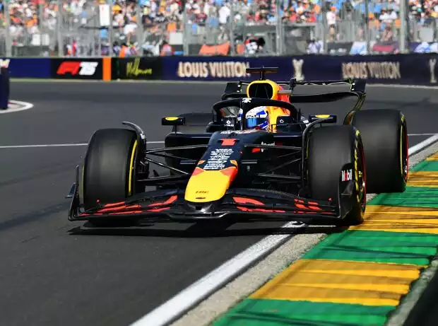 Max Verstappen (Red Bull RB21) beim Formel-1-Rennen in Australien 2025 Titel-Bild zur News: Max Verstappen (Red Bull RB21) beim Formel-1-Rennen in Australien 2025