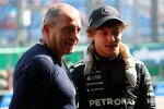 Marco Antonelli mit seinem Sohn Andrea Kimi Antonelli (Mercedes) 