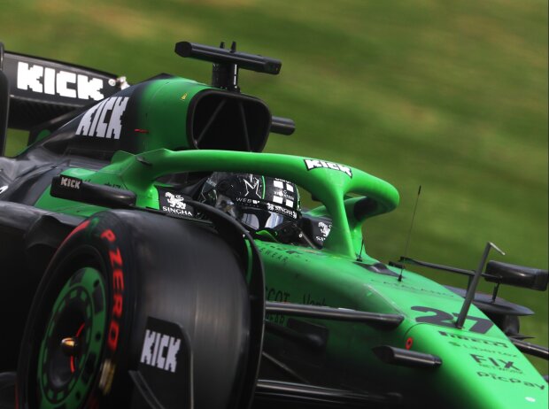 Kämpft bisweilen noch mit dem Sauber: Routinier Nico Hülkenberg Kämpft bisweilen noch mit dem Sauber: Routinier Nico Hülkenberg