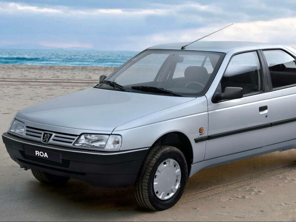Peugeot Roa (2006-13), ein Paykan mit 405 Litern Leder.