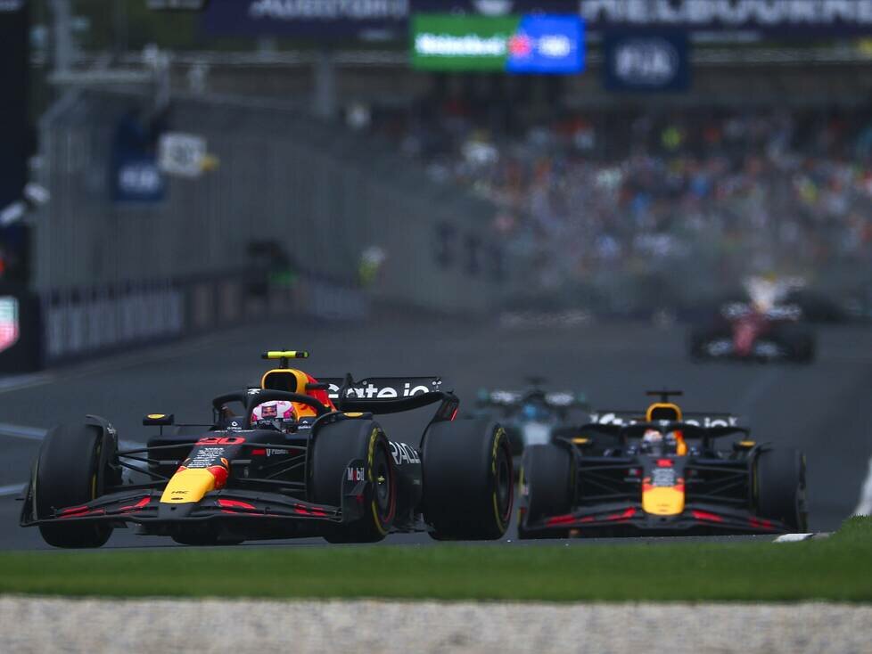 Liam Lawson, Max Verstappen