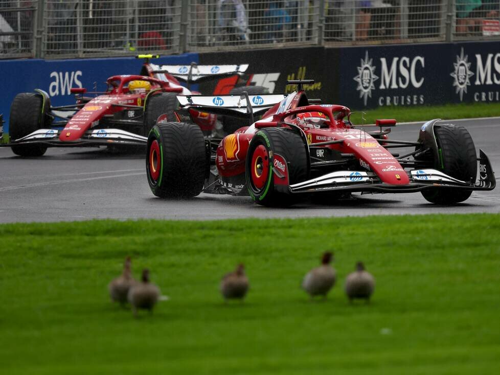 Charles Leclerc, Lewis Hamilton