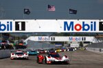 Felipe Nasr, Nick Tandy und Laurens Vanthoor 