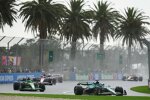 Lance Stroll (Aston Martin), Nico Hülkenberg (Sauber) und Pierre Gasly (Alpine) 