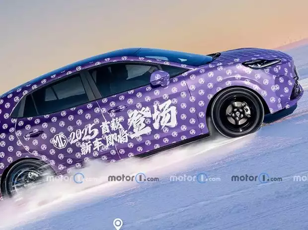 MG ES4 Teaser Titel-Bild zur News: MG ES4 Teaser