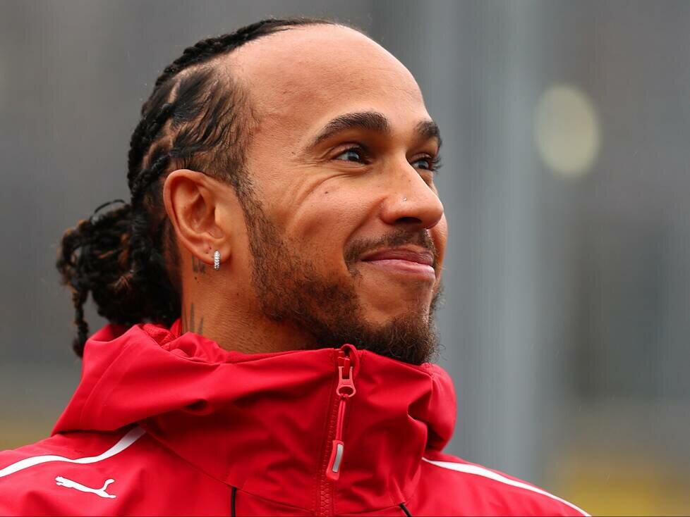 Lewis Hamilton (Ferrari) beim Formel-1-Rennen in Australien 2025