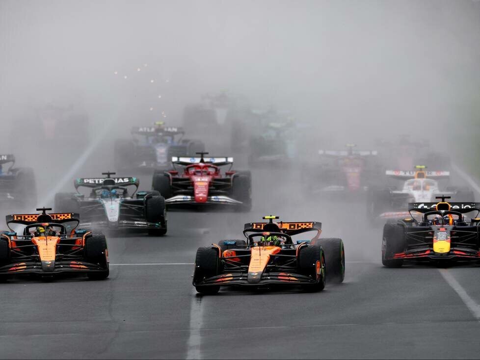 Lando Norris, Oscar Piastri, Max Verstappen