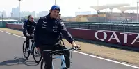 Streckenbesichtigung auf zwei Rädern: Alexander Albon will in China nachlegen