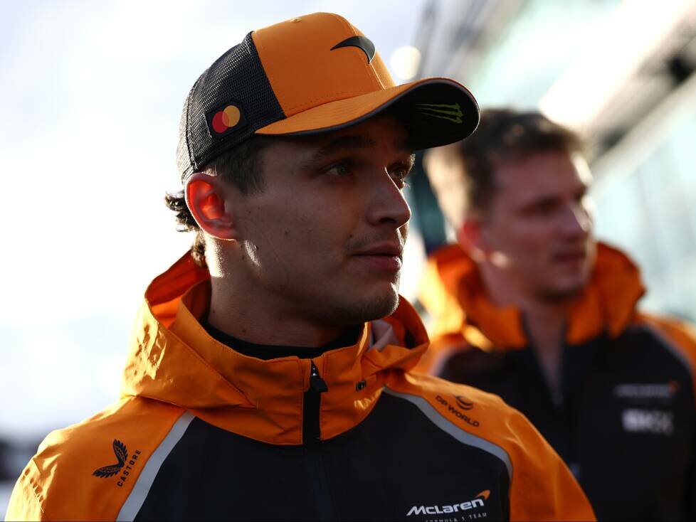 Lando Norris (McLaren) beim Formel-1-Rennen in Australien 2025